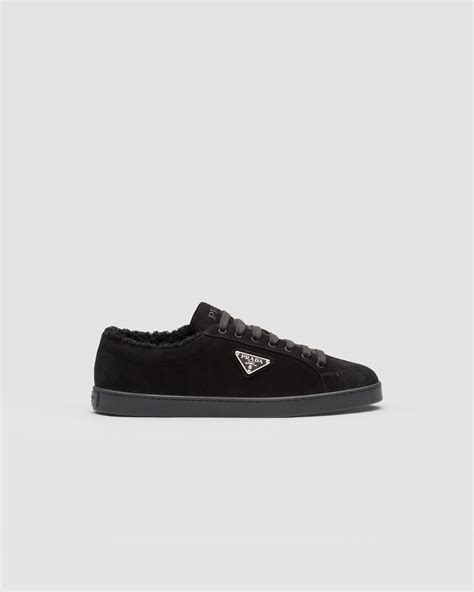 prada herren sneaker wildleder|Prada.